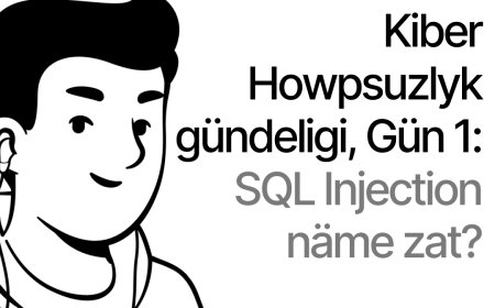 Kiber Howpsuzlyk gündeligi, Gün 1: SQL Injection näme zat?