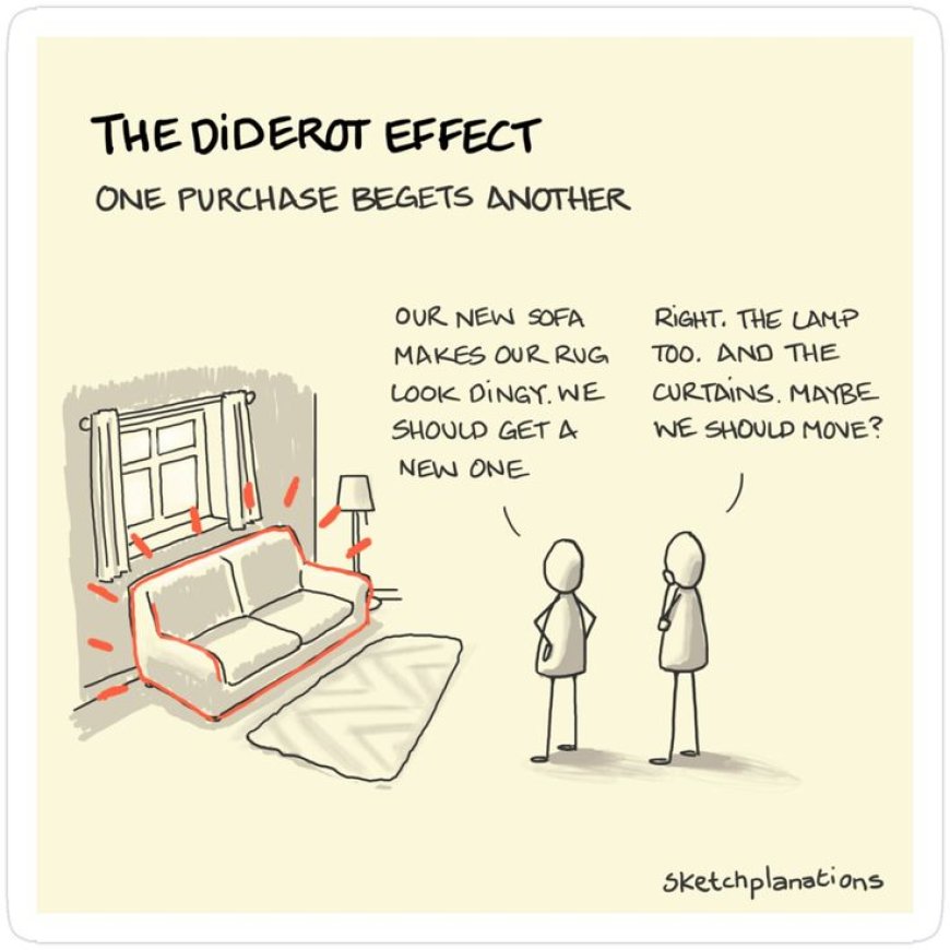 Diderot effekti : Näme üçin bize gerek däl zatlary isleýäris we muny nädip dolandyrmaly?