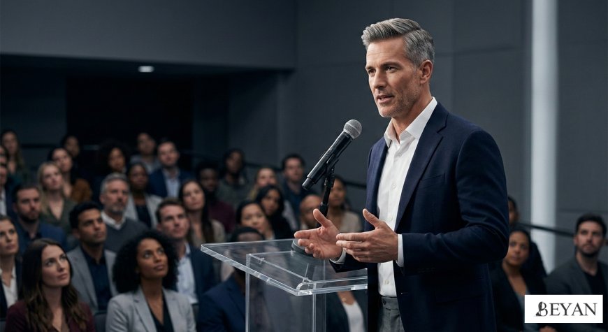 Sahnada - auditoriýanyň öňünde çykyş etmek üçin gollanma. 1-nji bölüm (1/2)