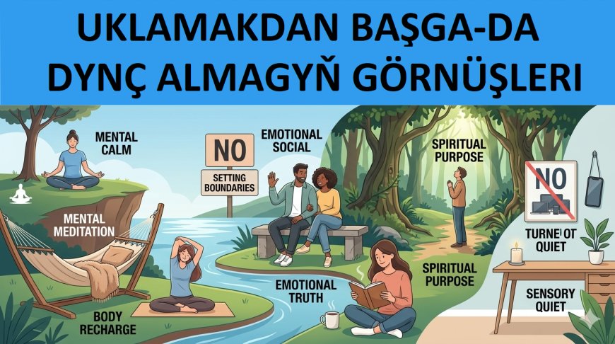 Ýadawlygyň Rowayaty: Dynç Almagyň Alty Ölçegi